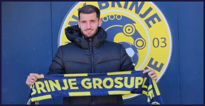 Drugoligaš močnejši za brata slovenskega reprezentanta: Spomladi bo za NK Brinje Grosuplje igral tudi Tibor Gorenc Stanković