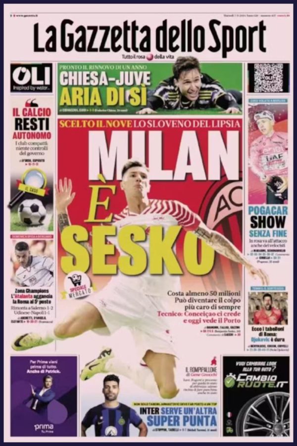 Tennis, Panatta e quel magico 1976. Oggi in edicola con la
