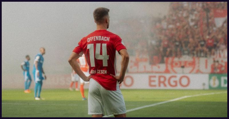 Kristjan Arh Česen pred 16.847 gledalci pomagal do senzacije: Četrtoligaš v imenitnem vzdušju iz nemškega pokala izločil drugoligaša