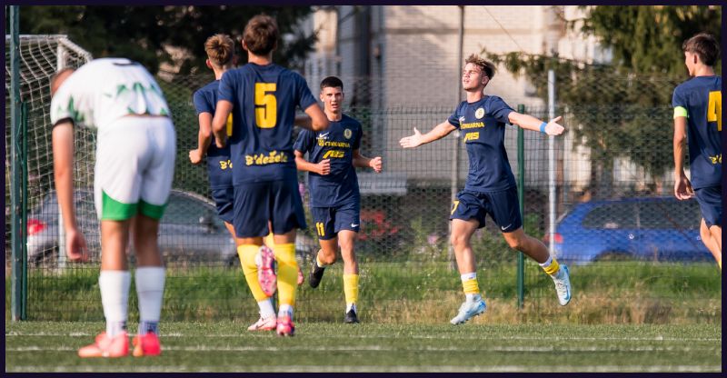 Obračun med Domžalami in Celjem v ligah do 15 in 17 let je bil obračun velikih preobratov: Padlo 10 golov, končalo se je z remijema