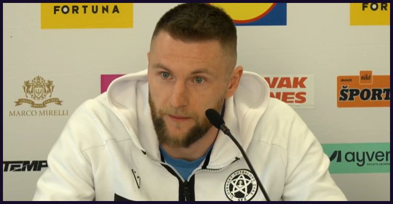 Slovaki o Slovencih z izbranimi besedami, steber obrambe Milan Škriniar pa se zaveda, od kje preži največja nevarnost za njihov gol
