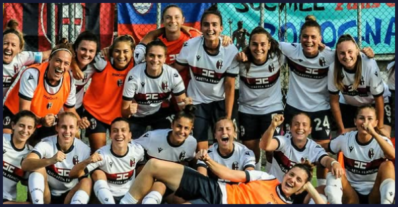Zala Kuštrin in Lana Golob zaključili sezono z remijem: Bologna zabila kar 4 gole, a to ni bilo dovolj za zmago