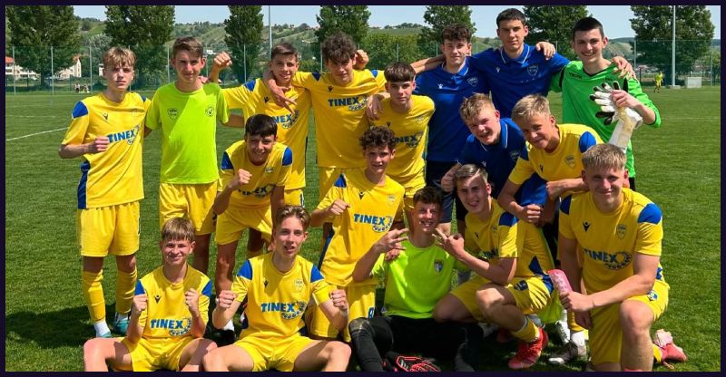 Denis Kahrimanović v ligi U15 kot prvi prebil magično mejo 20 doseženih golov: Šenčur iz Lendave z zmago in porazom