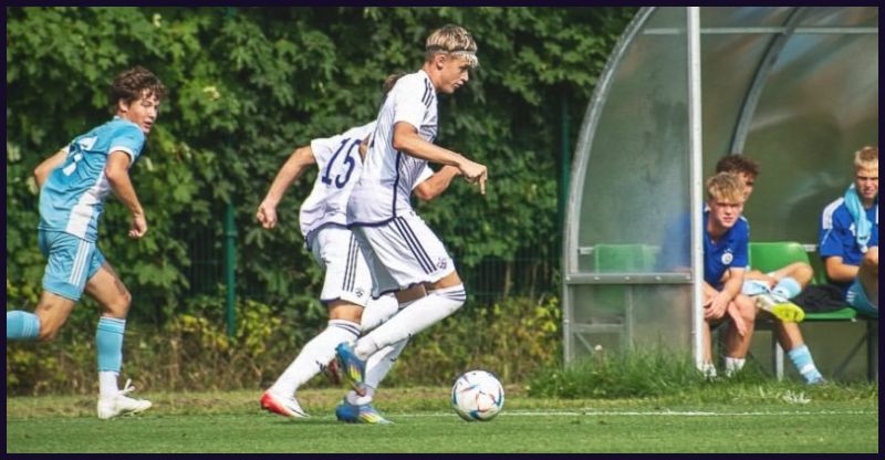 Pred 200 gledalci v Ravnah na Koroškem je Maribor zabil štiri gole in slavil: Fužinar v mladinski Eon NextGen ligi ostal praznih rok