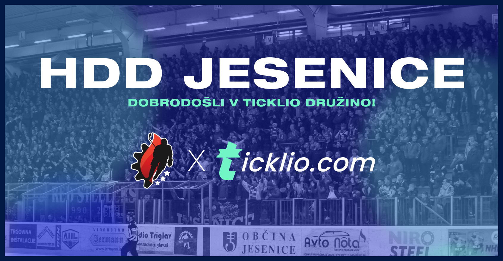 Ticklio s partnerstvom s HDD Jesenice širi svojo prisotnost v slovenskem športu