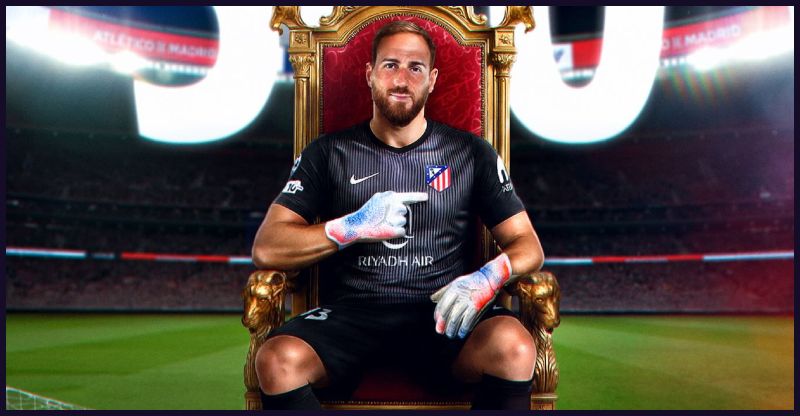 Kapetan slovenske reprezentance Jan Oblak z Atletico do veličastne zmage: Rdeče-beli na mestnem derbiju Realu zabil kar 5 golov