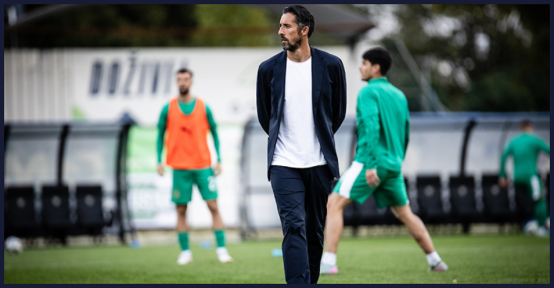 Je Federico Bessone prava izbira za klop ljubljanske Olimpije? Dve zmagi še nista povsem prepričali nogometnih navdušencev