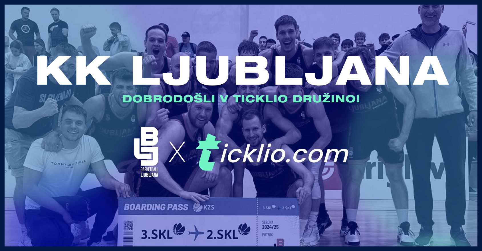 Ticklio in KK Ljubljana: Digitalni preskok za klube vseh velikosti