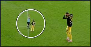 Jack Fletcher, Manchester United, rdeči karton