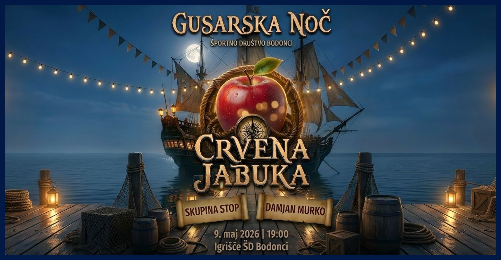 ŠD Bodonci, Gusarska noč 2026