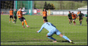 Rudar Velenje, Dravinja, 25. krog 25/26, Blaž Rožmarič, penal