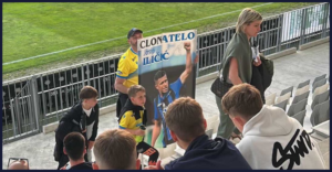 Koper, Bonifika, plakat, "Klonirajte Josipa Iličića"