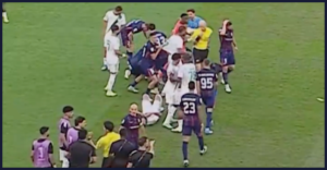 Azijska liga prvakov, pretep