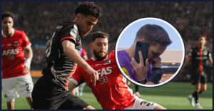 Nizozemska, finale pokala, sodnik, telefon