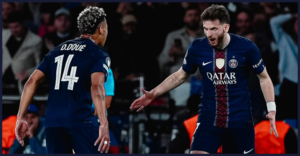 Doue, Kvara, PSG