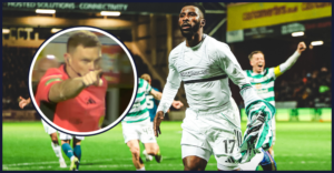 Celtic, Ihenacho, sodnik John Beaton, 11-metrovka, Škotska