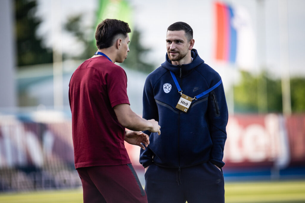 International friendly match, Croatia vs. Slovenia