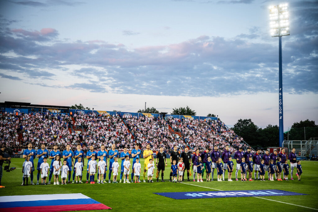 International friendly match, Croatia vs. Slovenia