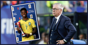Vinicius Jr, Ancelotti, Brazilija