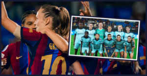 Paris FC, Korošec, proti Barceloni